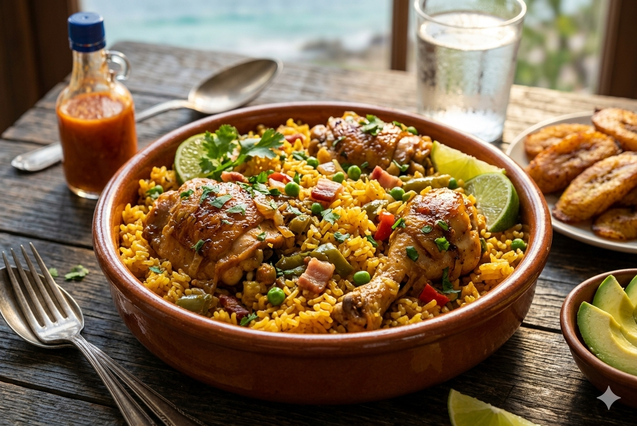 Pollo Guisado : le poulet créole traditionnel de Porto Rico