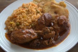 Poulet en sauce haiti