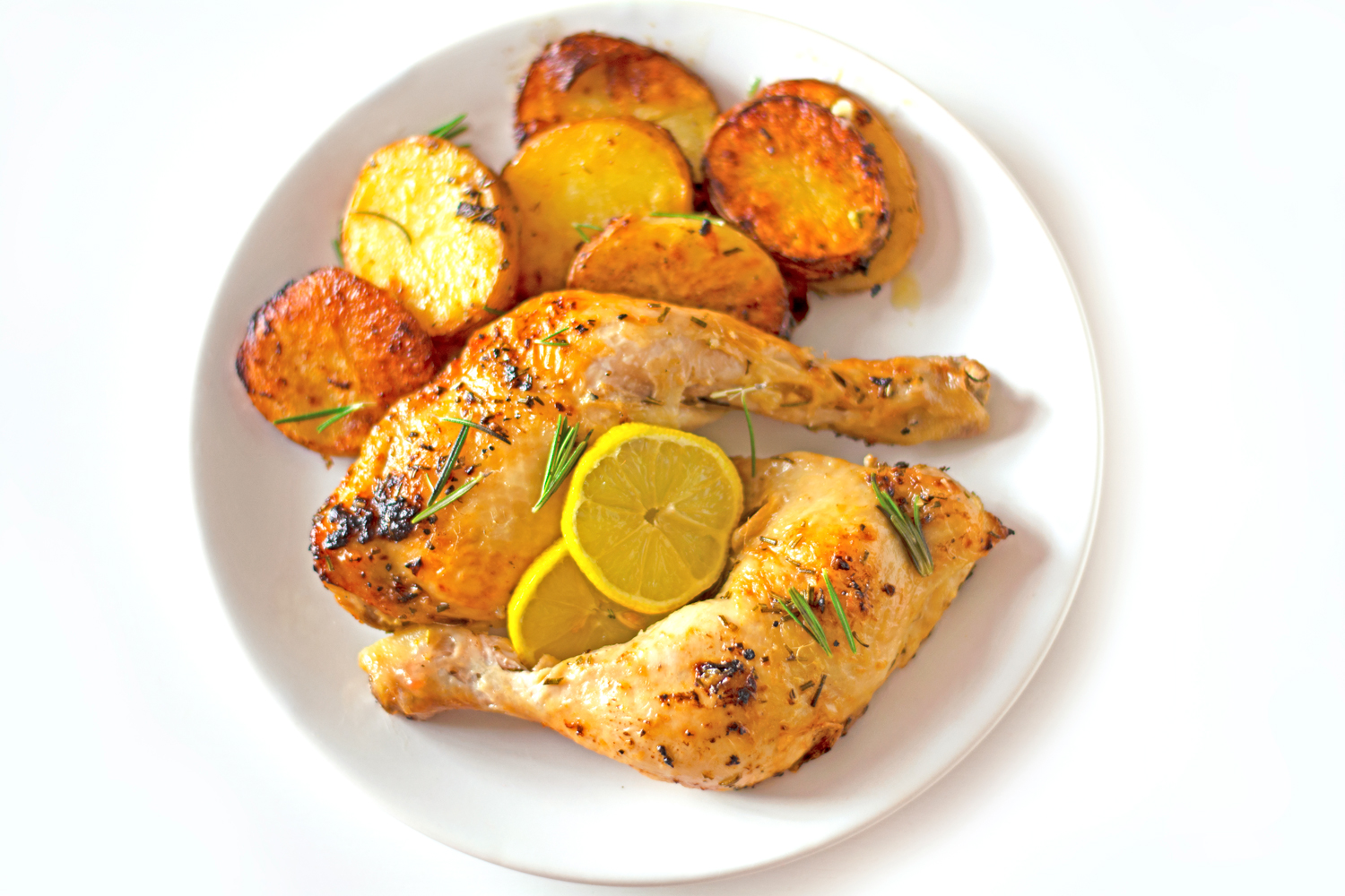Hauts de Cuisses de Poulet Grillés Healthy , Vinaigrette à l&rsquo;Italienne