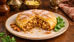 La cuisine epicee Pastilla au poulet