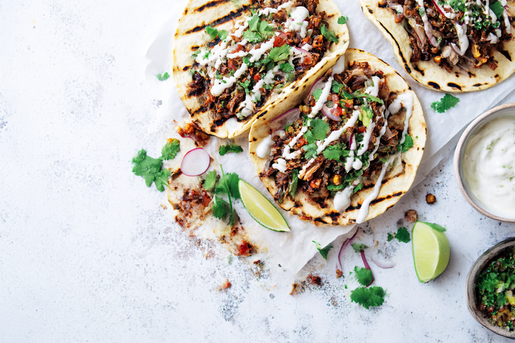 La cuisine epicee tacos poulet mexicain