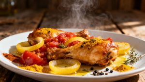 La cuisine epicee cari de poulet reunionnais
