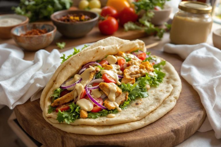 Chawarma de Poulet Libanais au Four