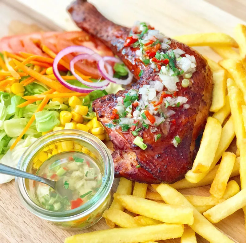 Poulet Boucané Guyanais