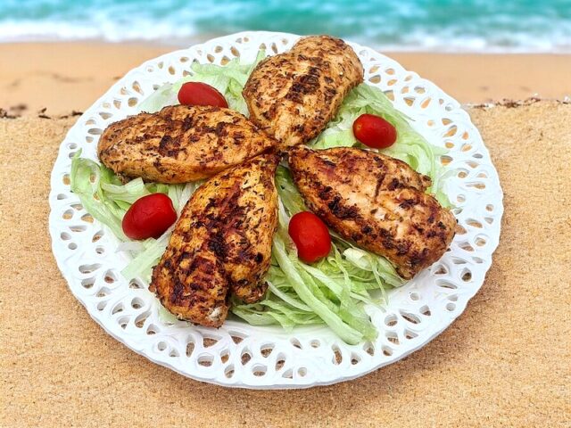 Poulet mariné et grillé du Cap Vert – Frango Grelhado